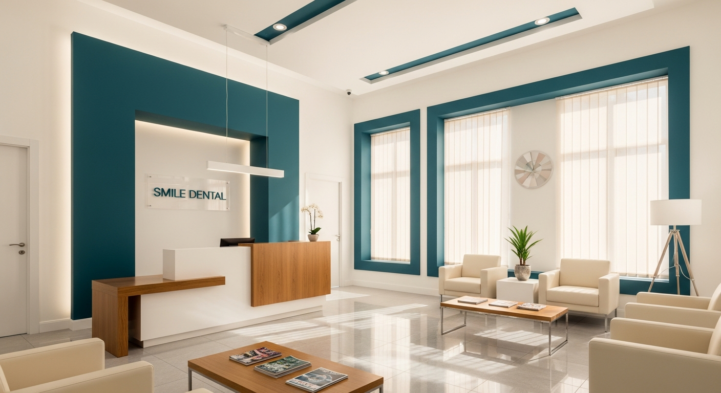 Premium dental clinic interior